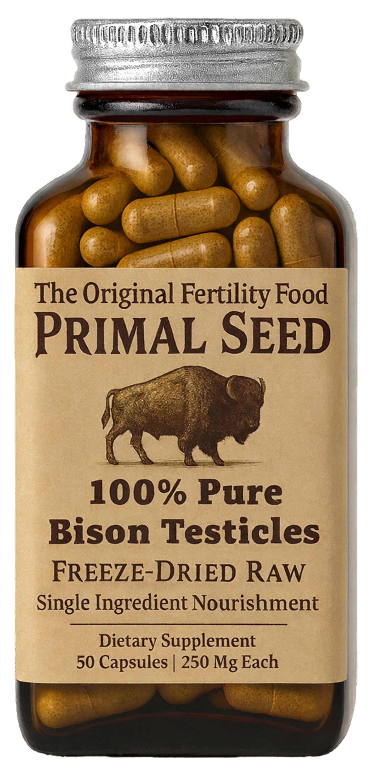 100% Pure American Bison Testicles