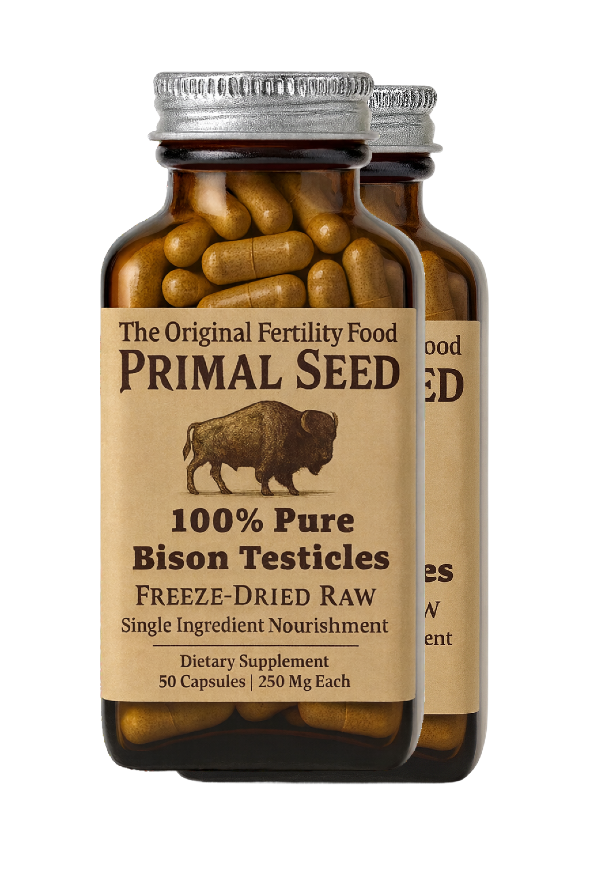 100% Pure American Bison Testicles