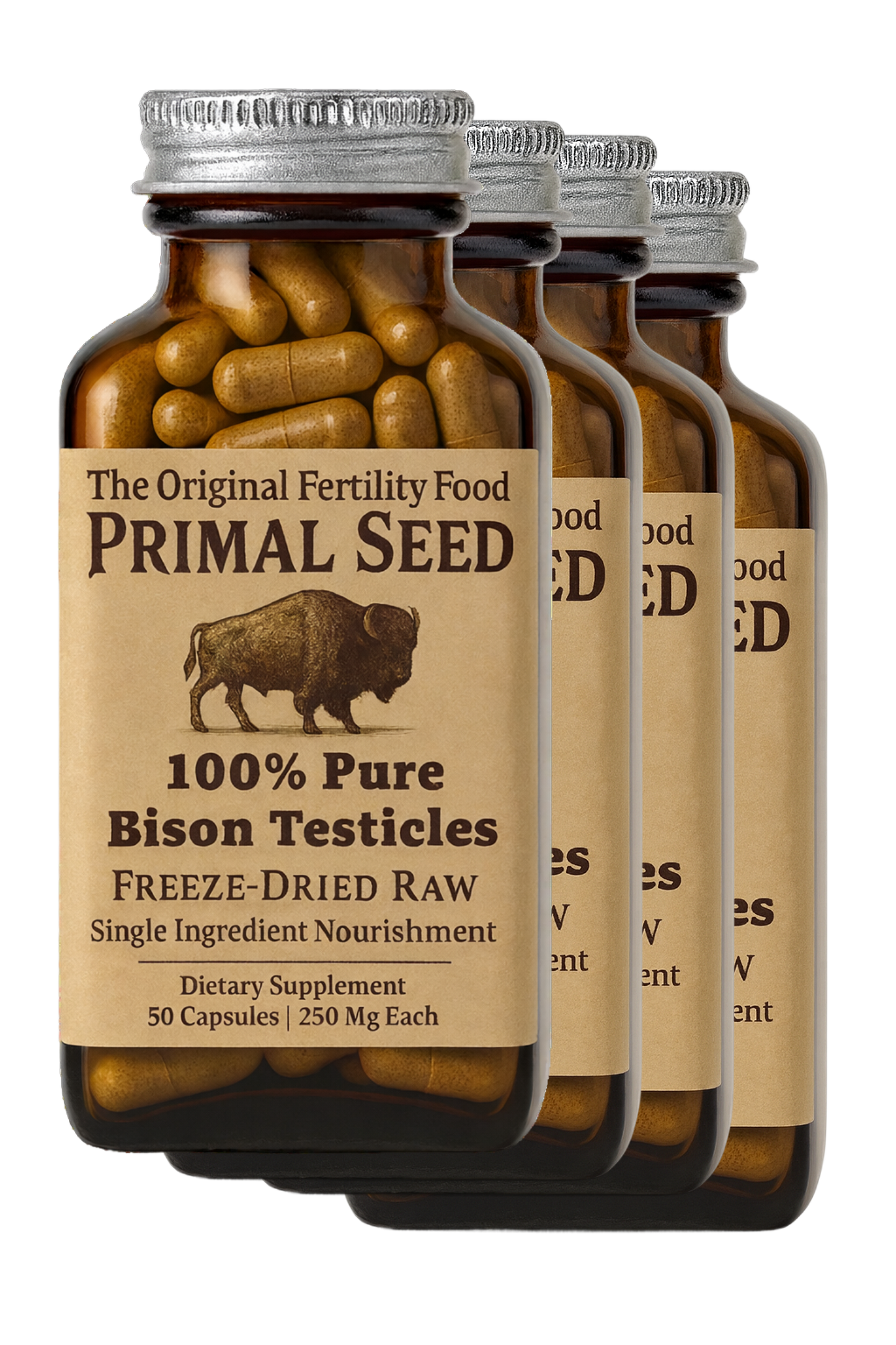 100% Pure American Bison Testicles