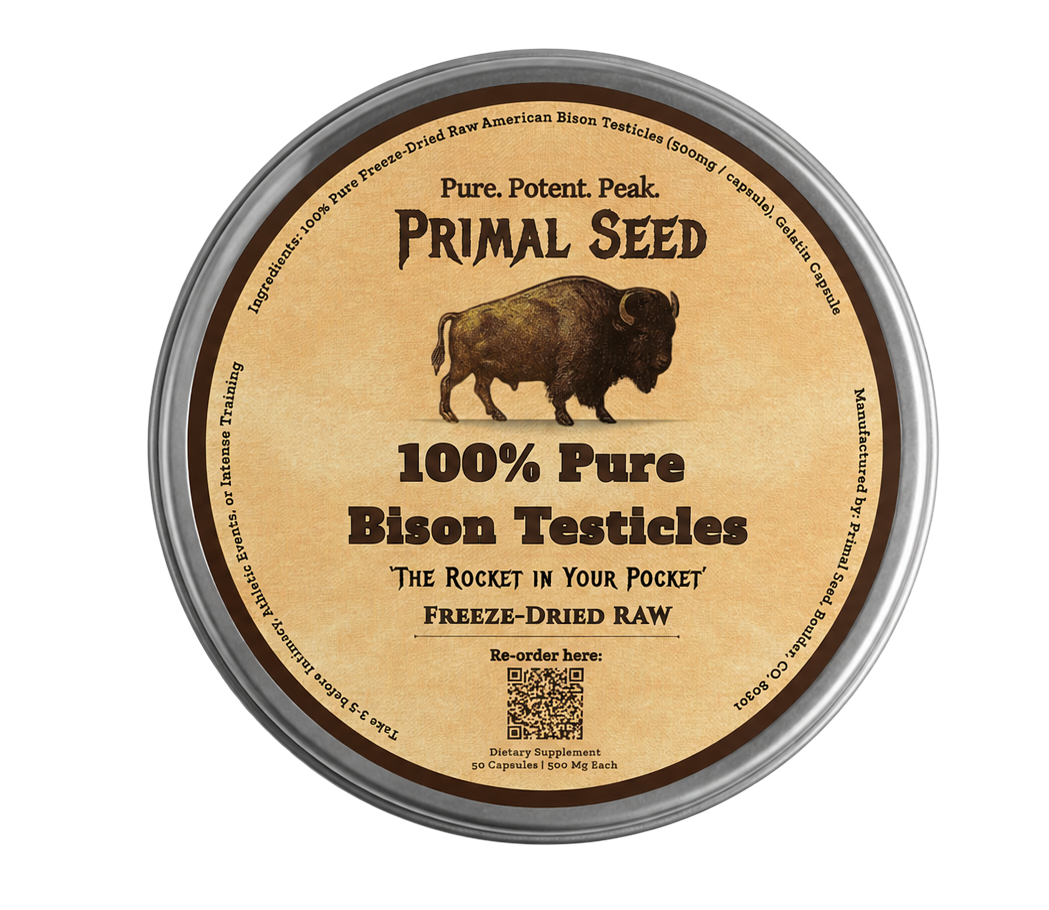100% Pure American Bison Testicles