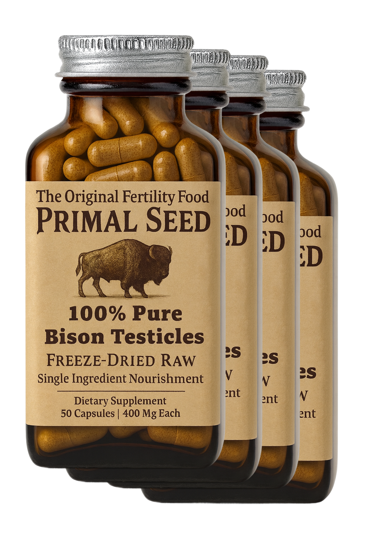 100% Pure American Bison Testicles